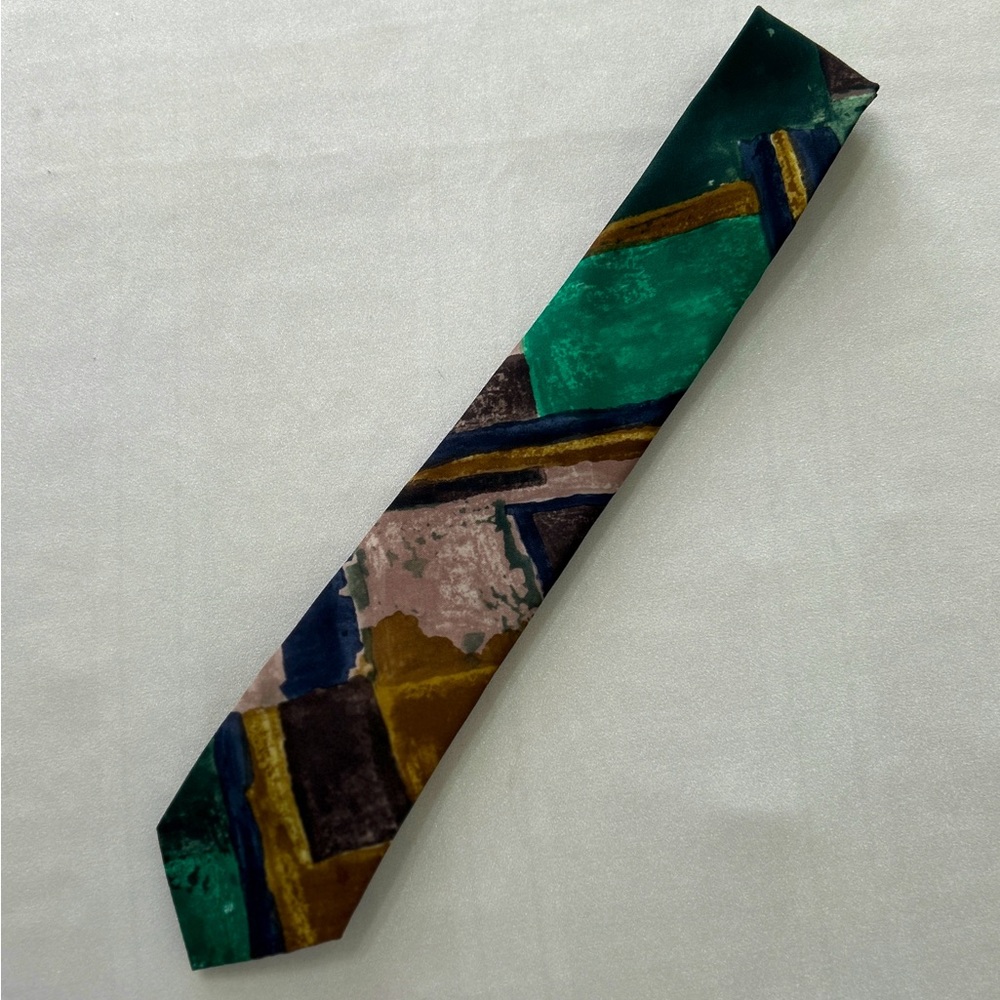 Vintage 1980’s Men’s Thin Neck Tie Preowned Used Condition